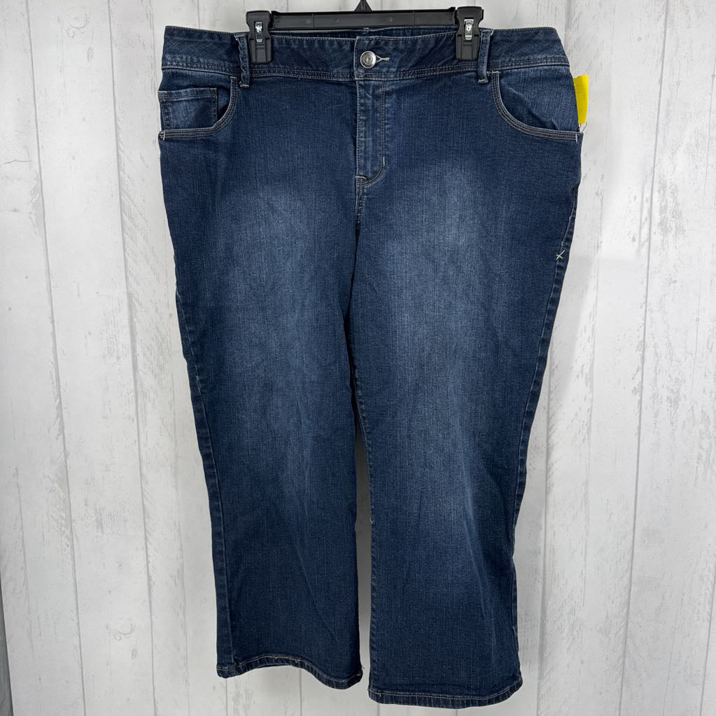22 denim capris