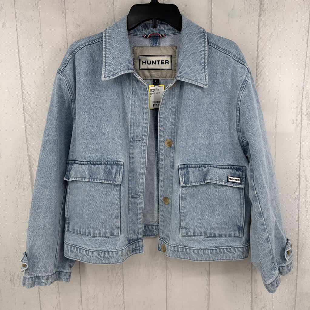 L denim jacket