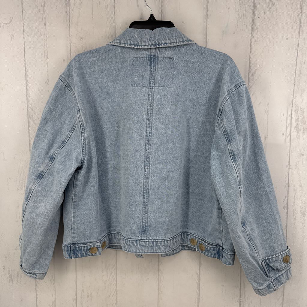 L denim jacket
