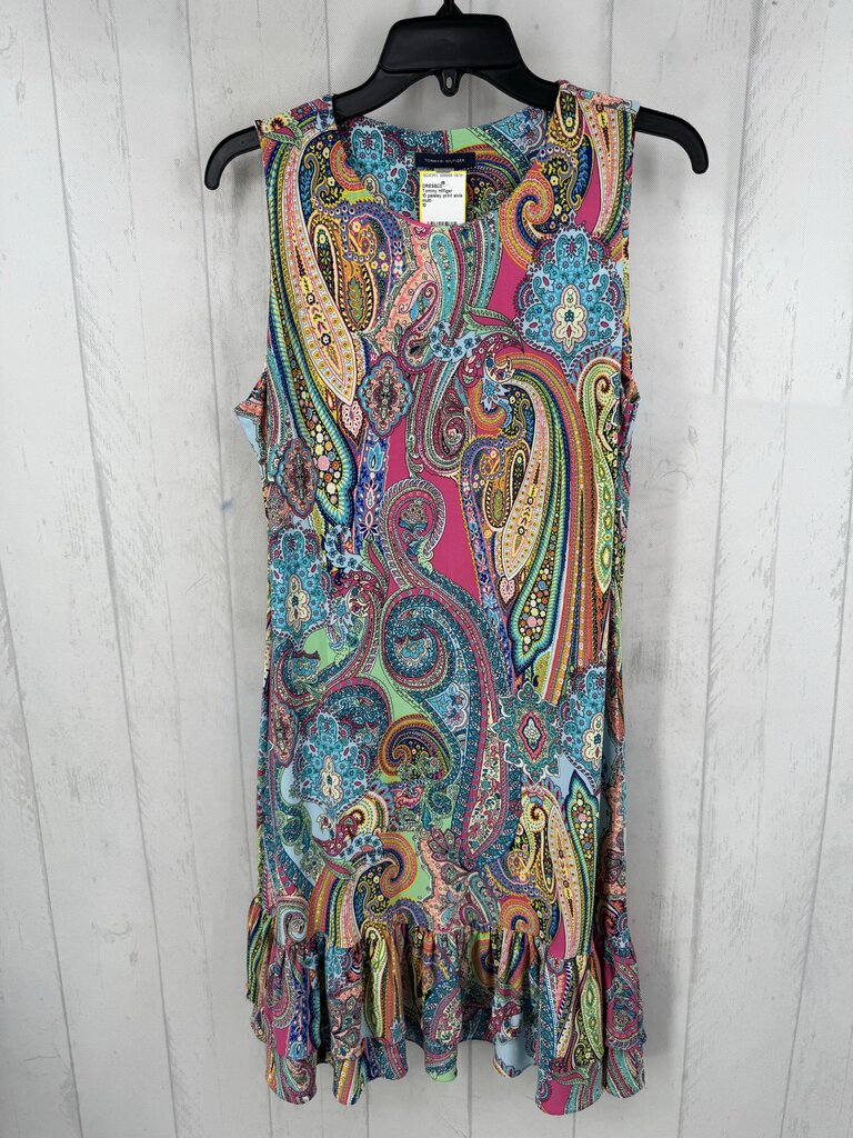 10 paisley print slvls dress