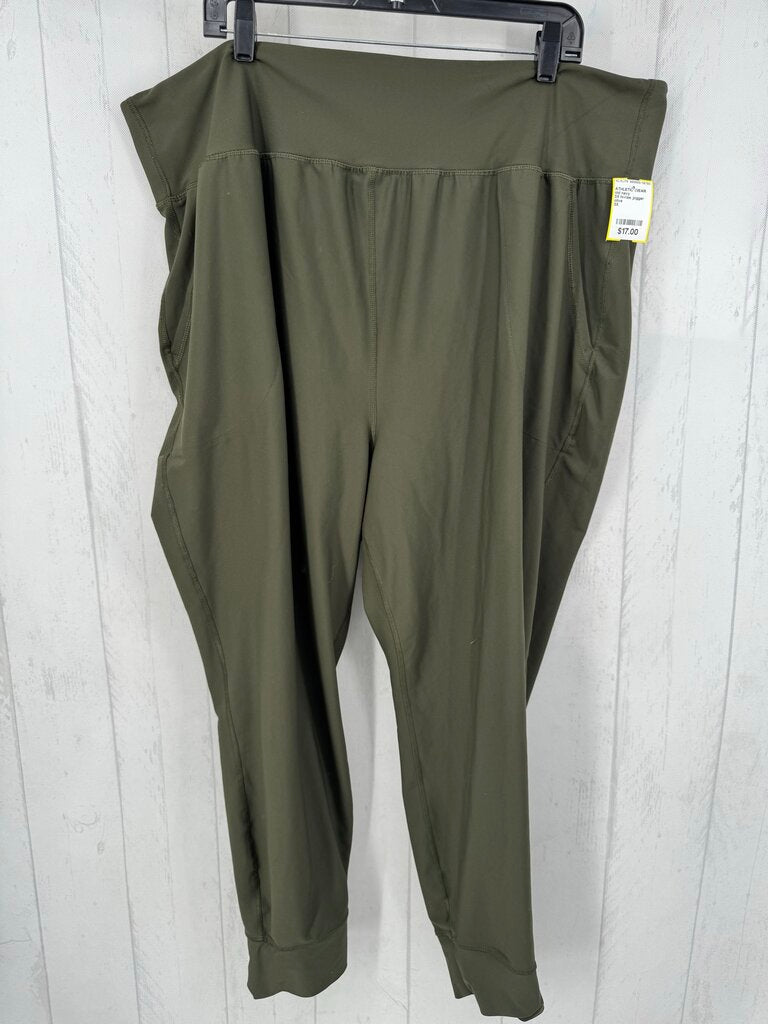 3X hi-rise jogger