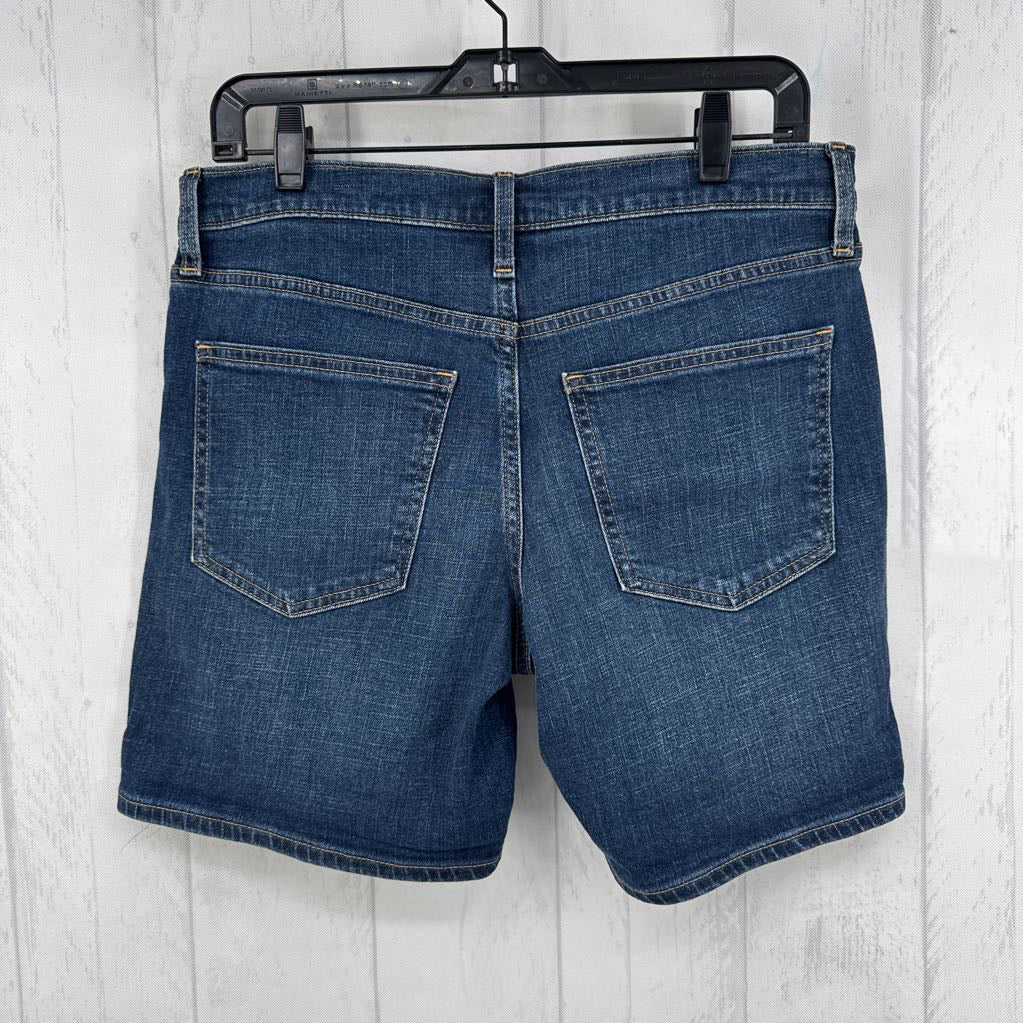 6 mid-rise jean shorts