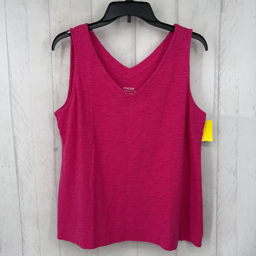 L v-neck tank