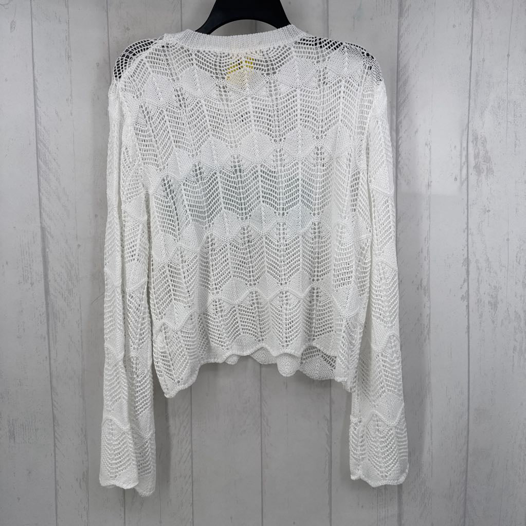 R58 S/M crochet sweater - beach