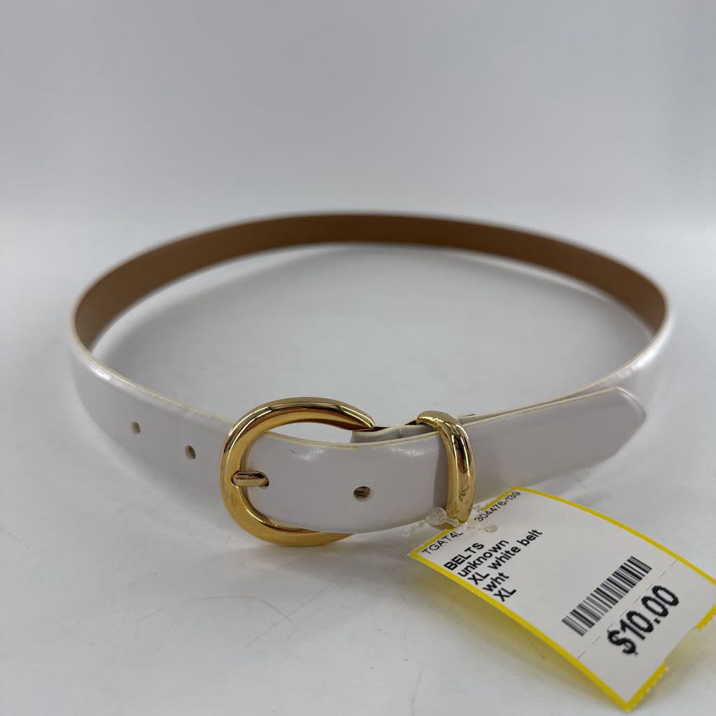XL white belt