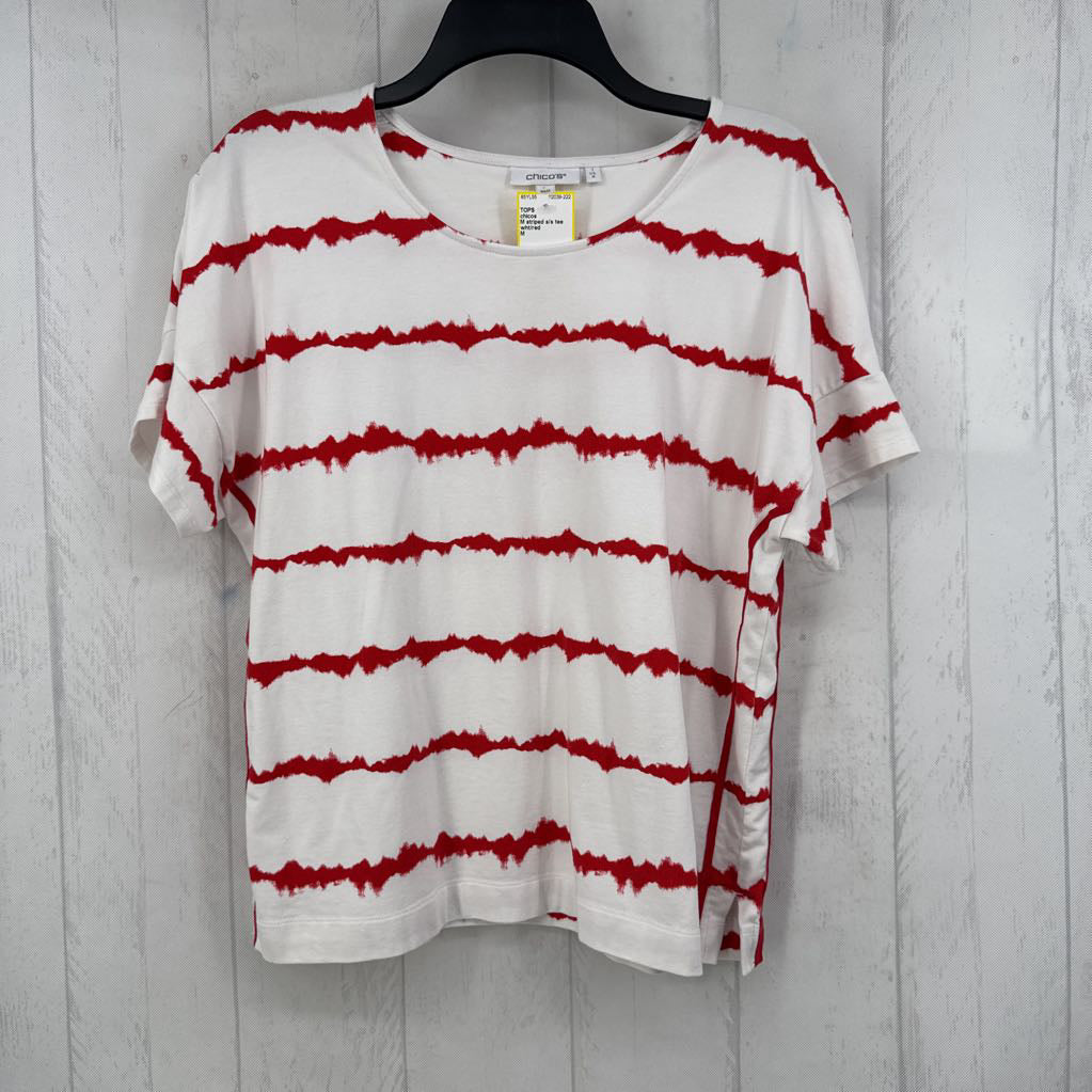 M striped s/s tee