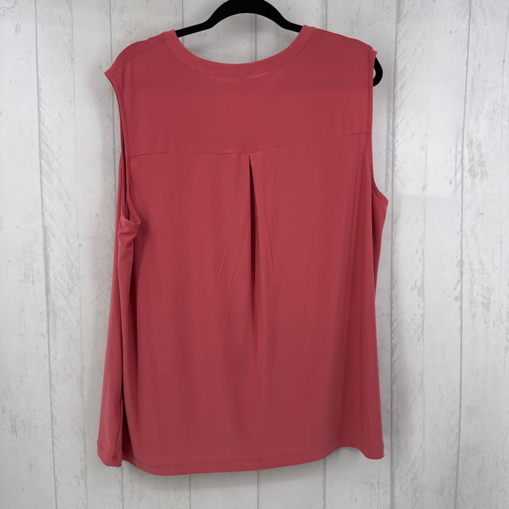 2X quarter zip tank