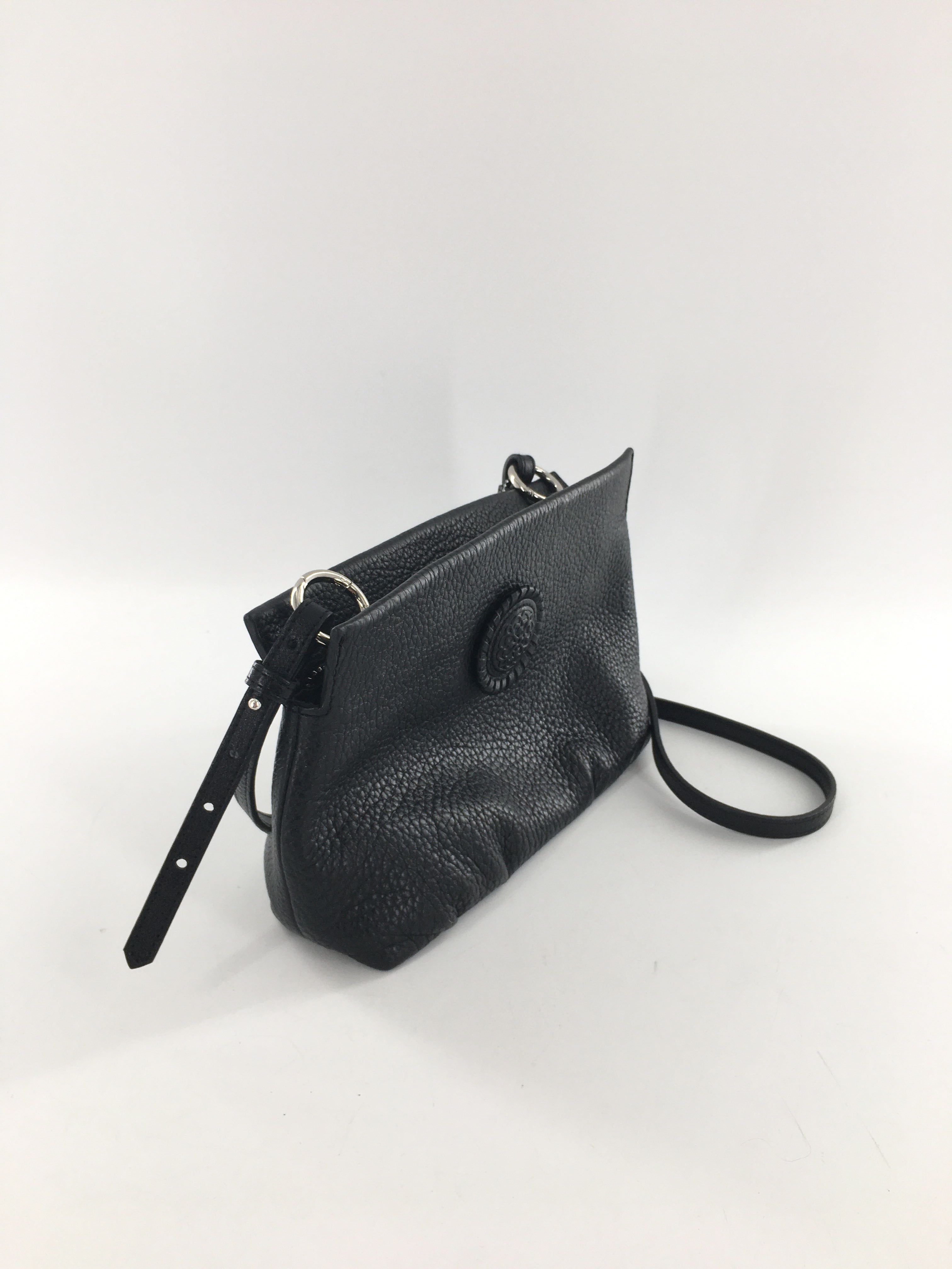 pebbled leather crossbody