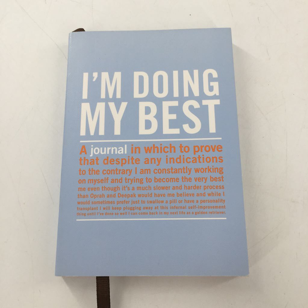 journal-i'm doing my best