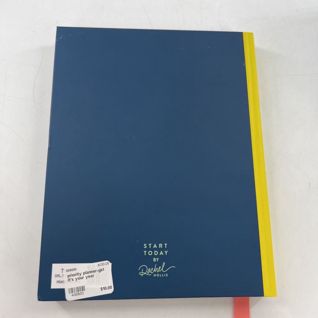 priority planner-girl it's your year