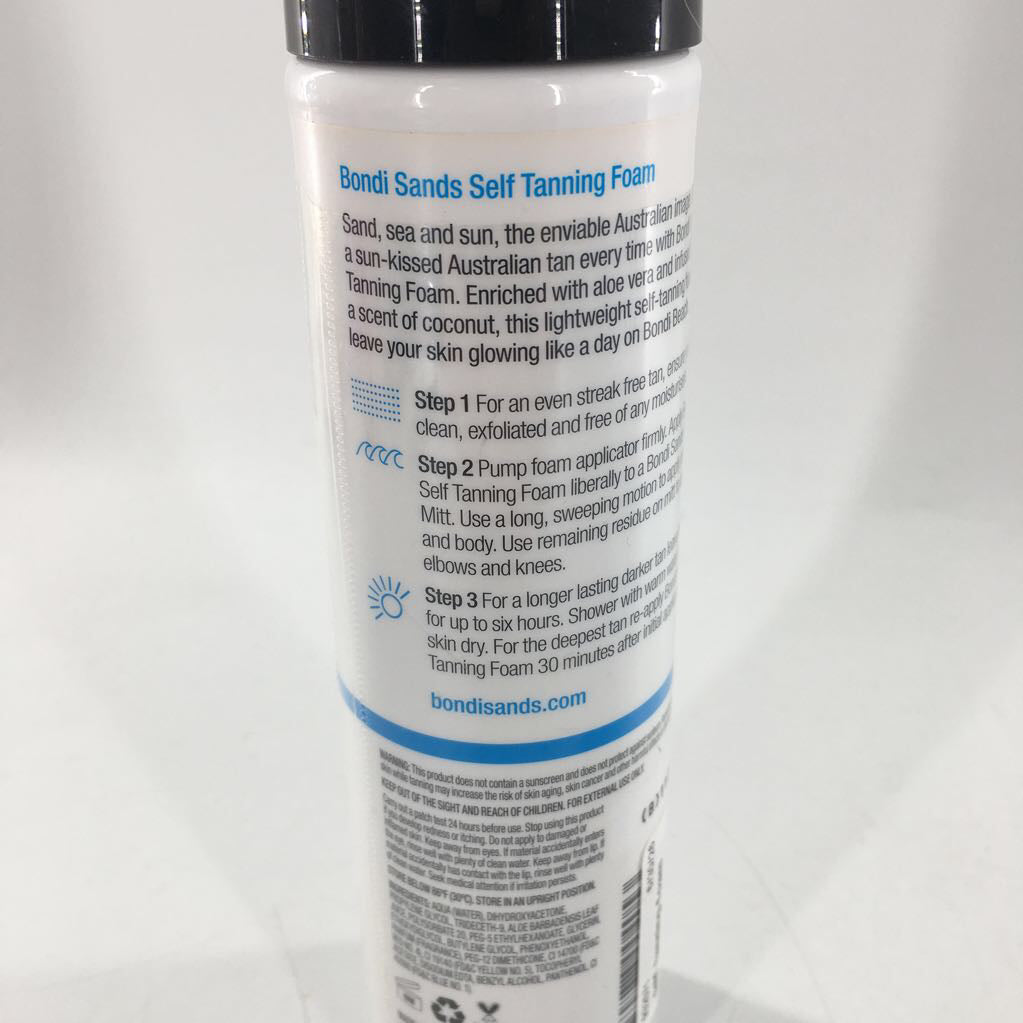 self tanning foam