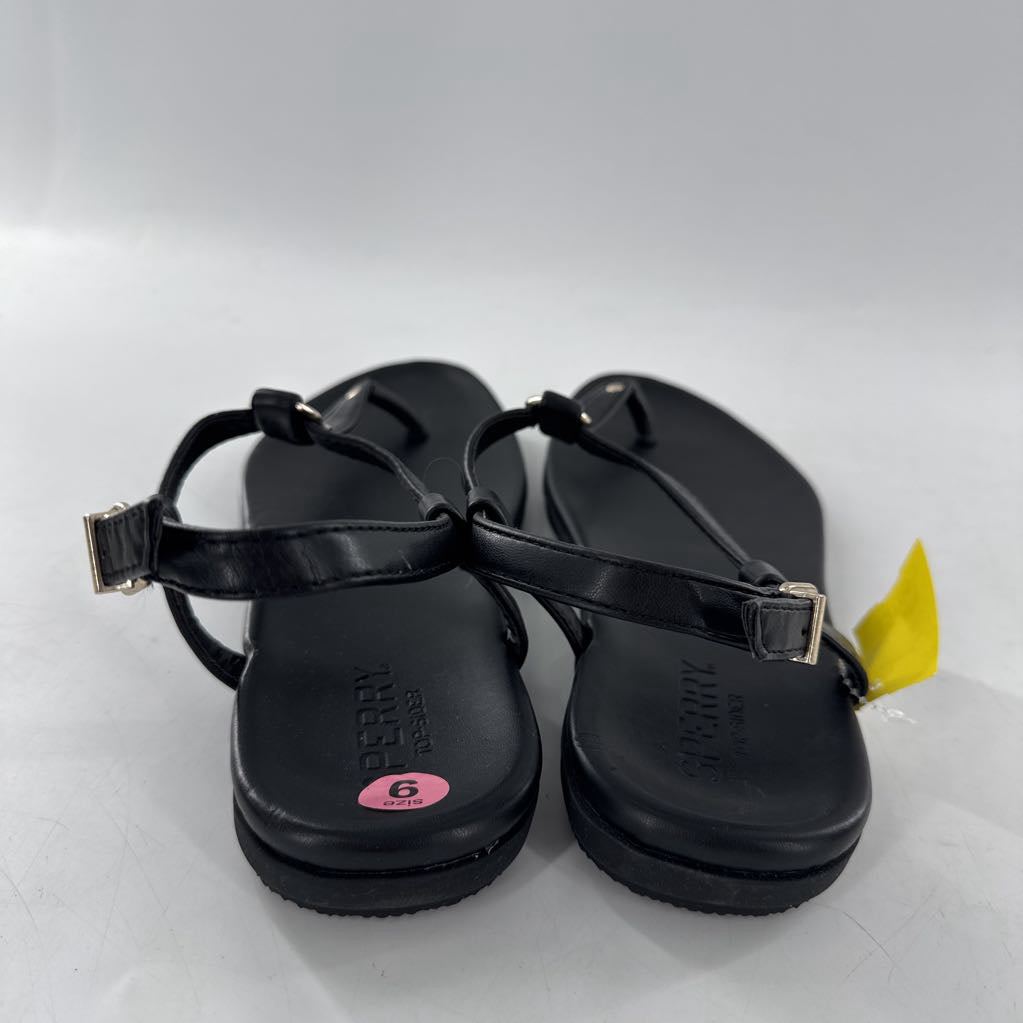 9 leather t-strap sandal