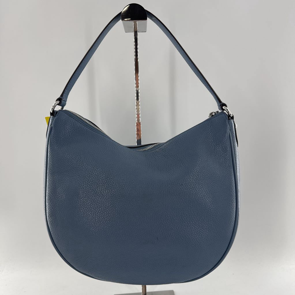 pebbled hobo shoulder bag