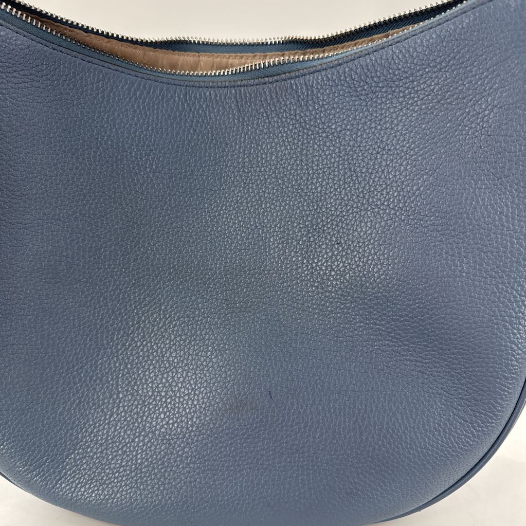 pebbled hobo shoulder bag