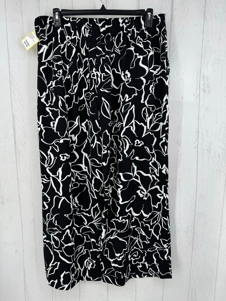 XL flo print pull-on pant