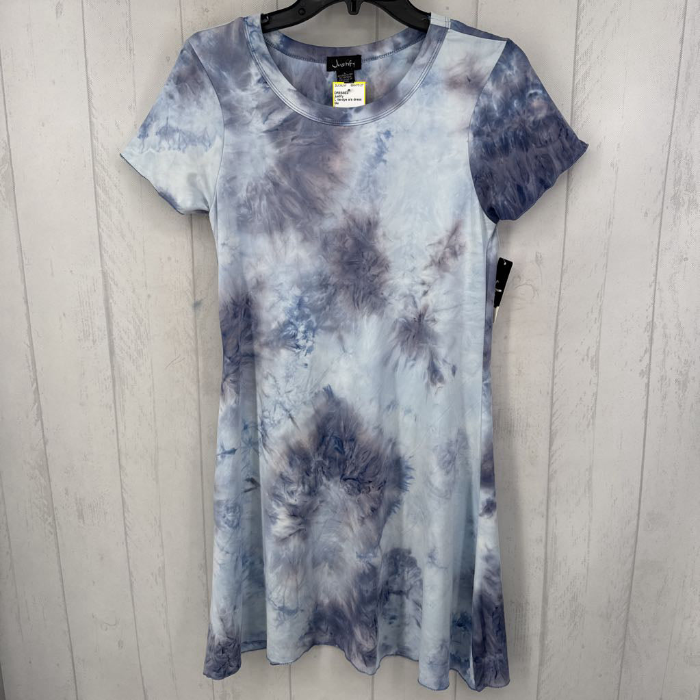 L tie-dye s/s dress