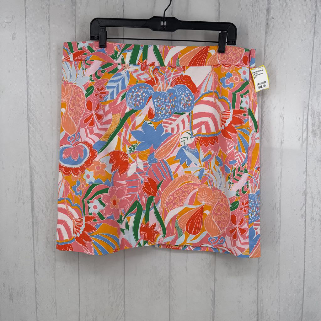 16 colorful twill skirt