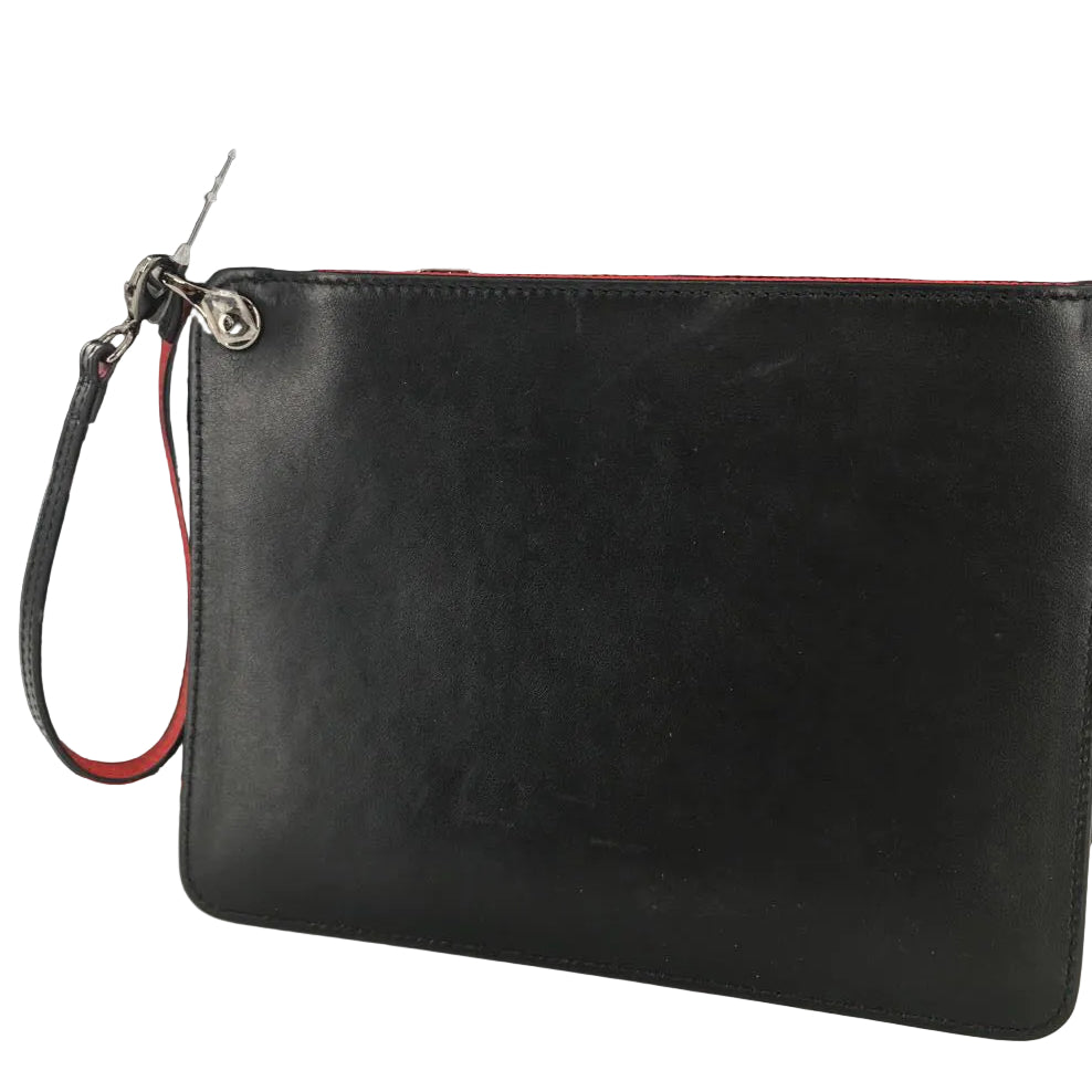 2pc Christian Louboutin Leather Degrade Loubinthesky Spiked Cabata Tote w/ Pochette