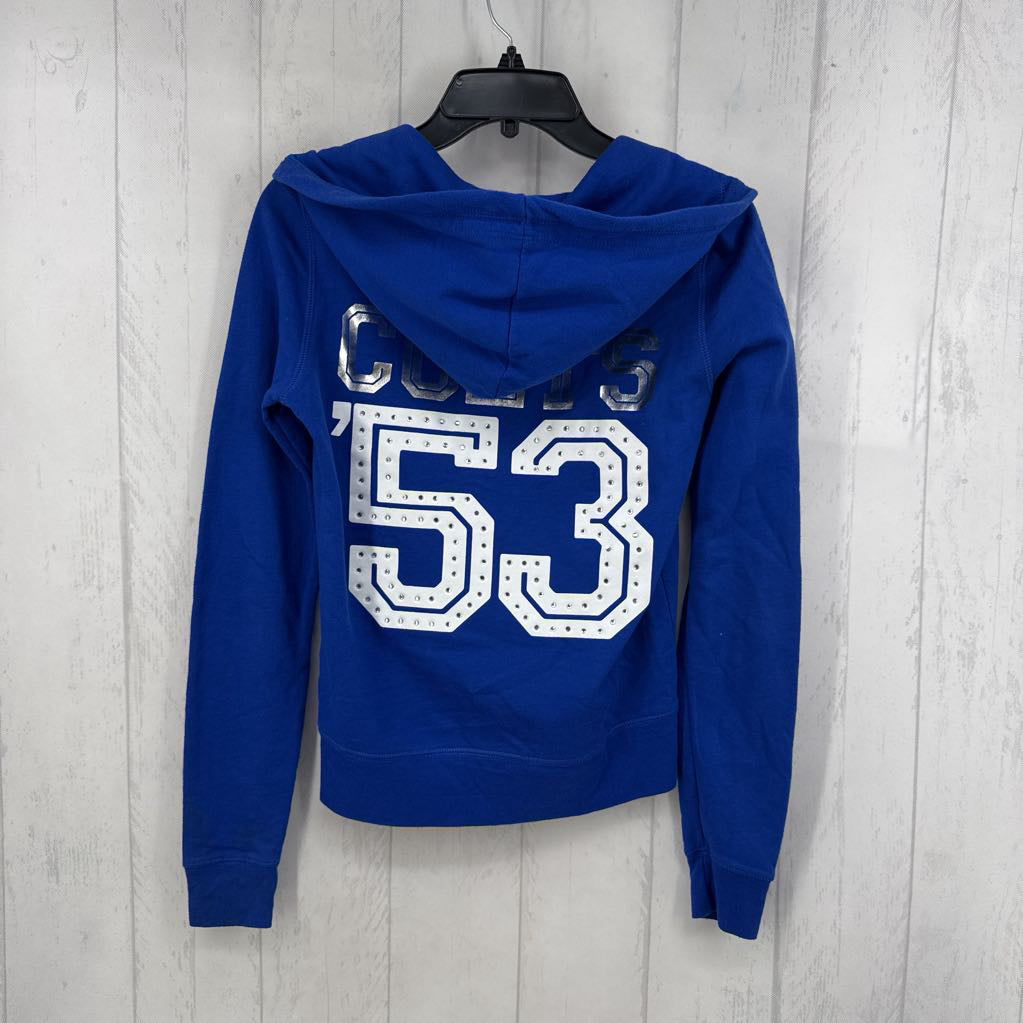 XS zip-up hoodie