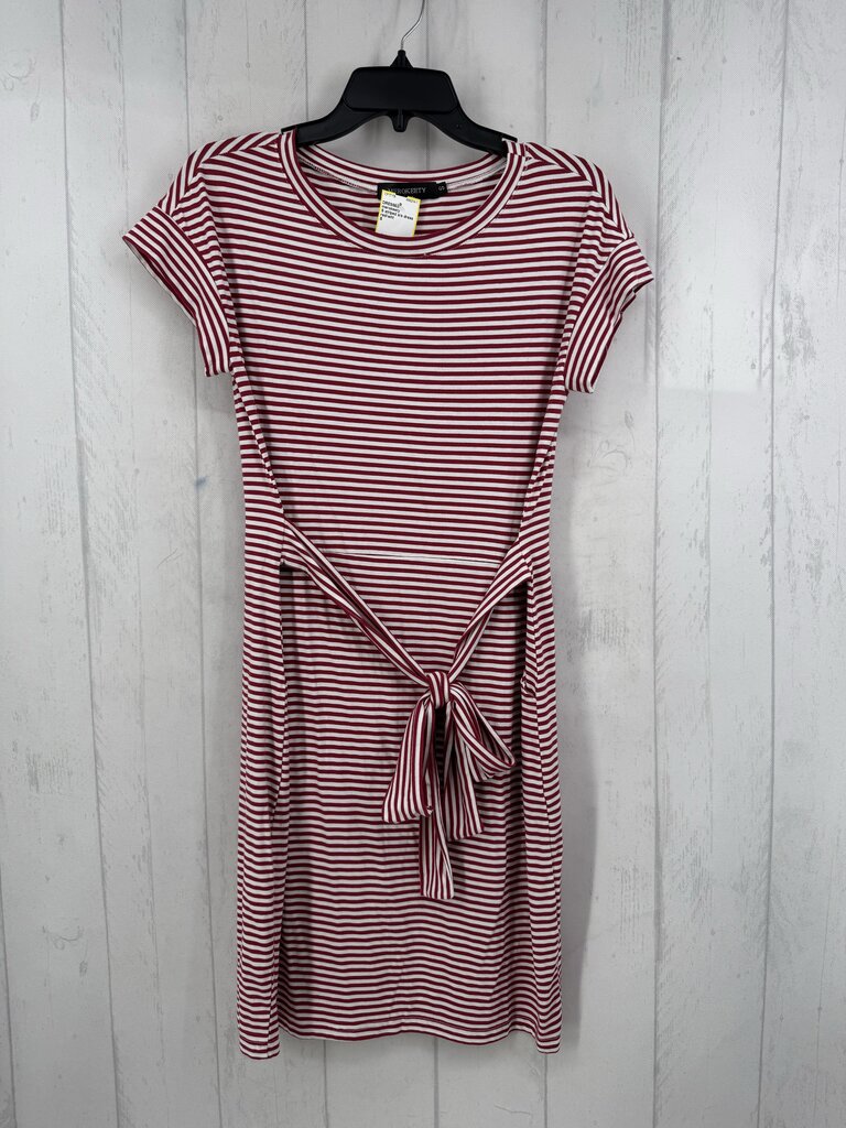 S striped s/s dress