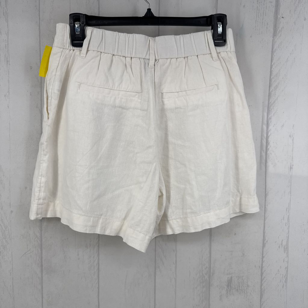 6 linen blend shorts