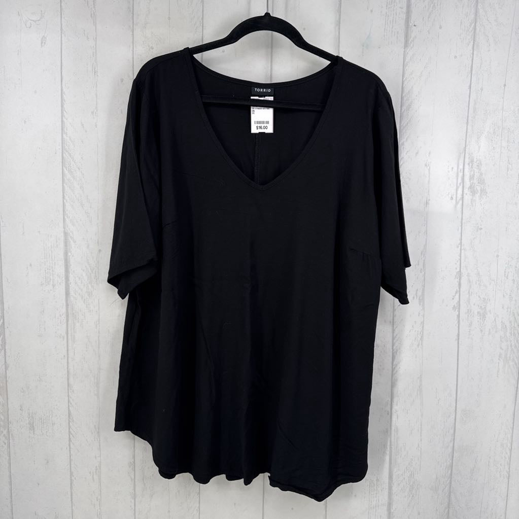 3X v-neck s/s tee