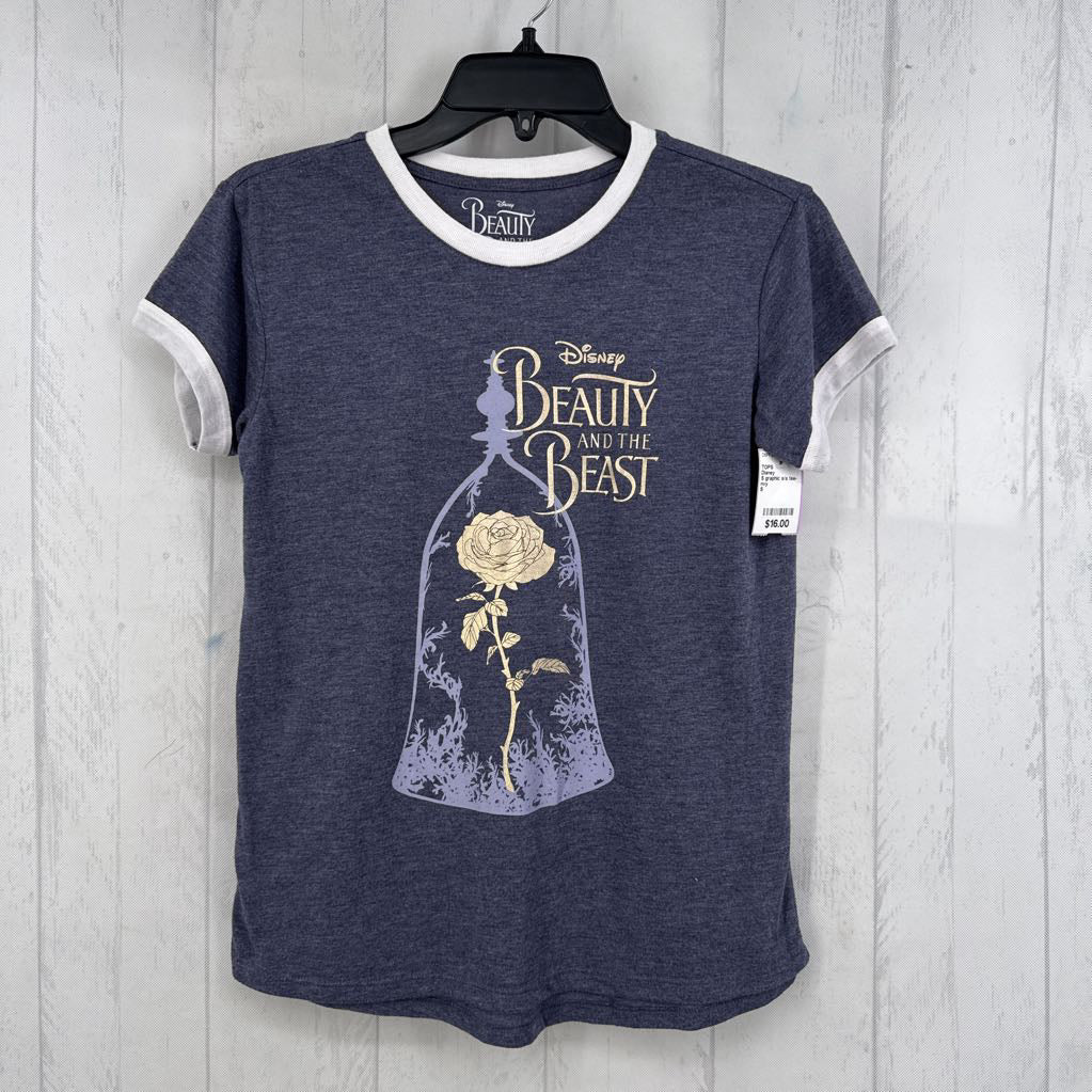 S graphic s/s tee-beauty & the beast