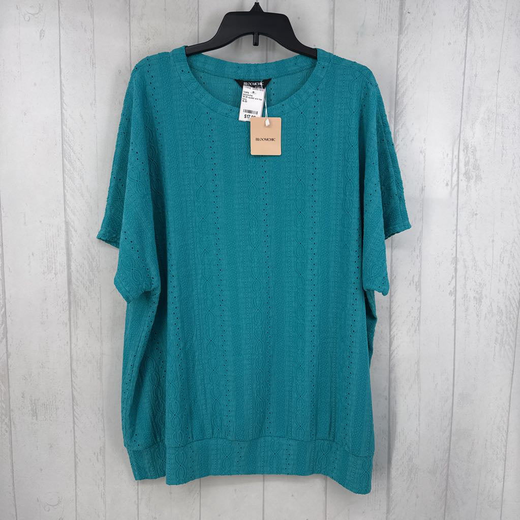 18-20 eyelet s/s top