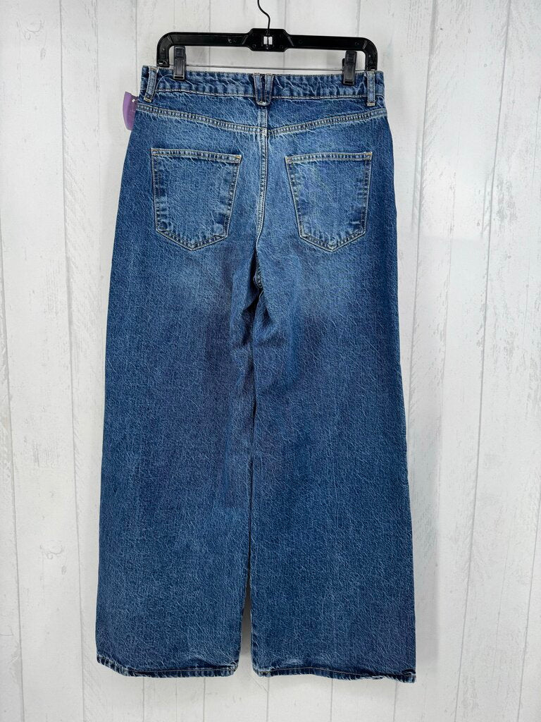 6 wide leg jean