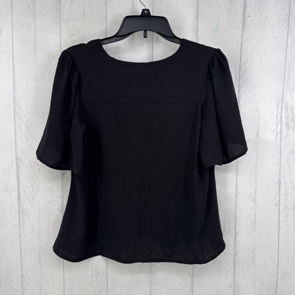 XS split neck s/s top