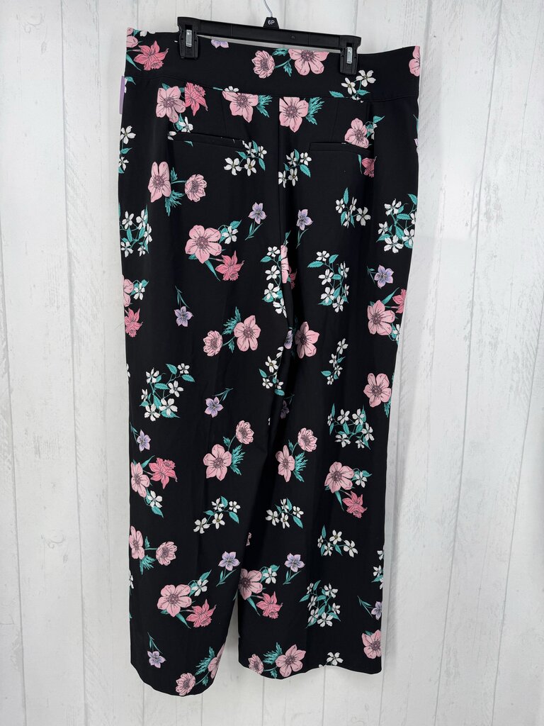 16 flo print wide leg pant