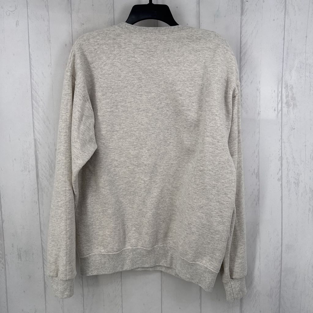 L graphic sweatshirt-floats well