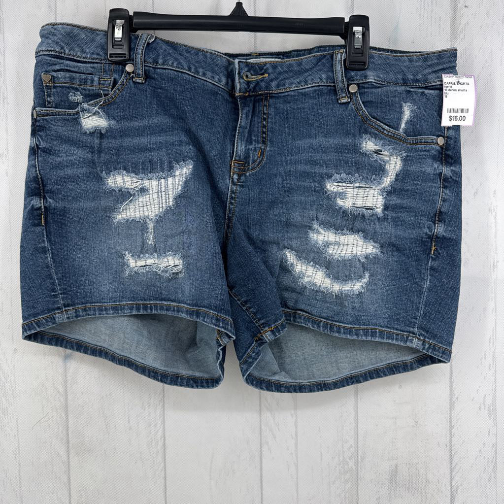 18 denim shorts