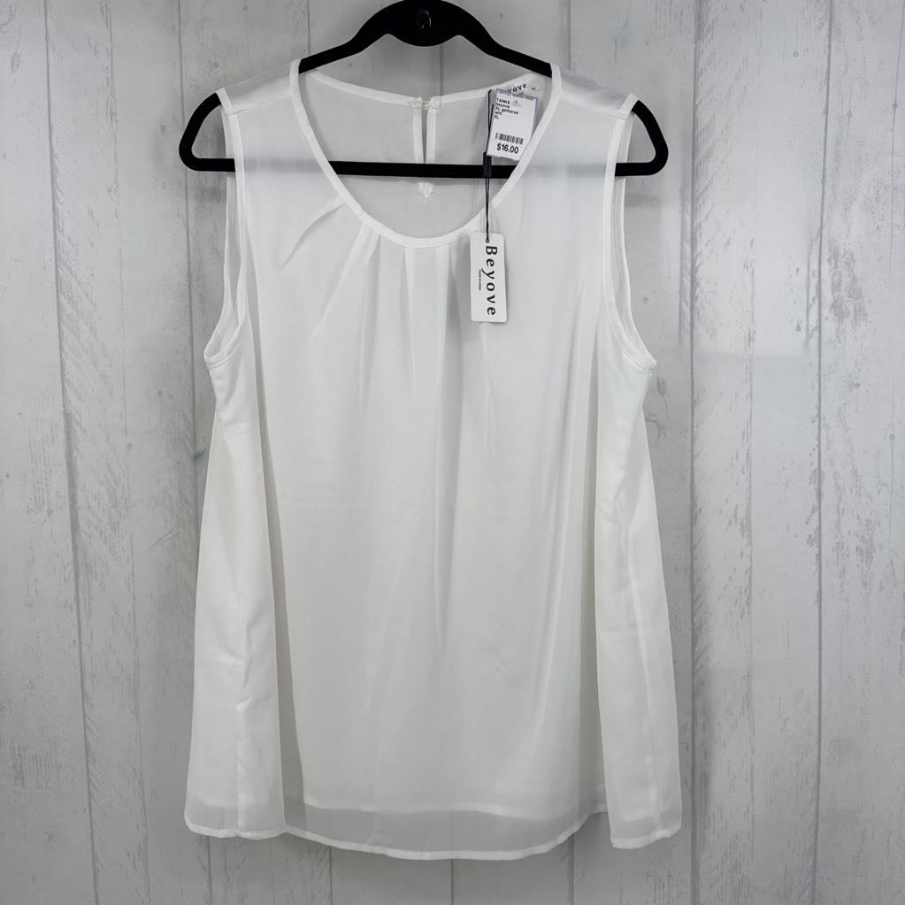XL gathered neckline cami