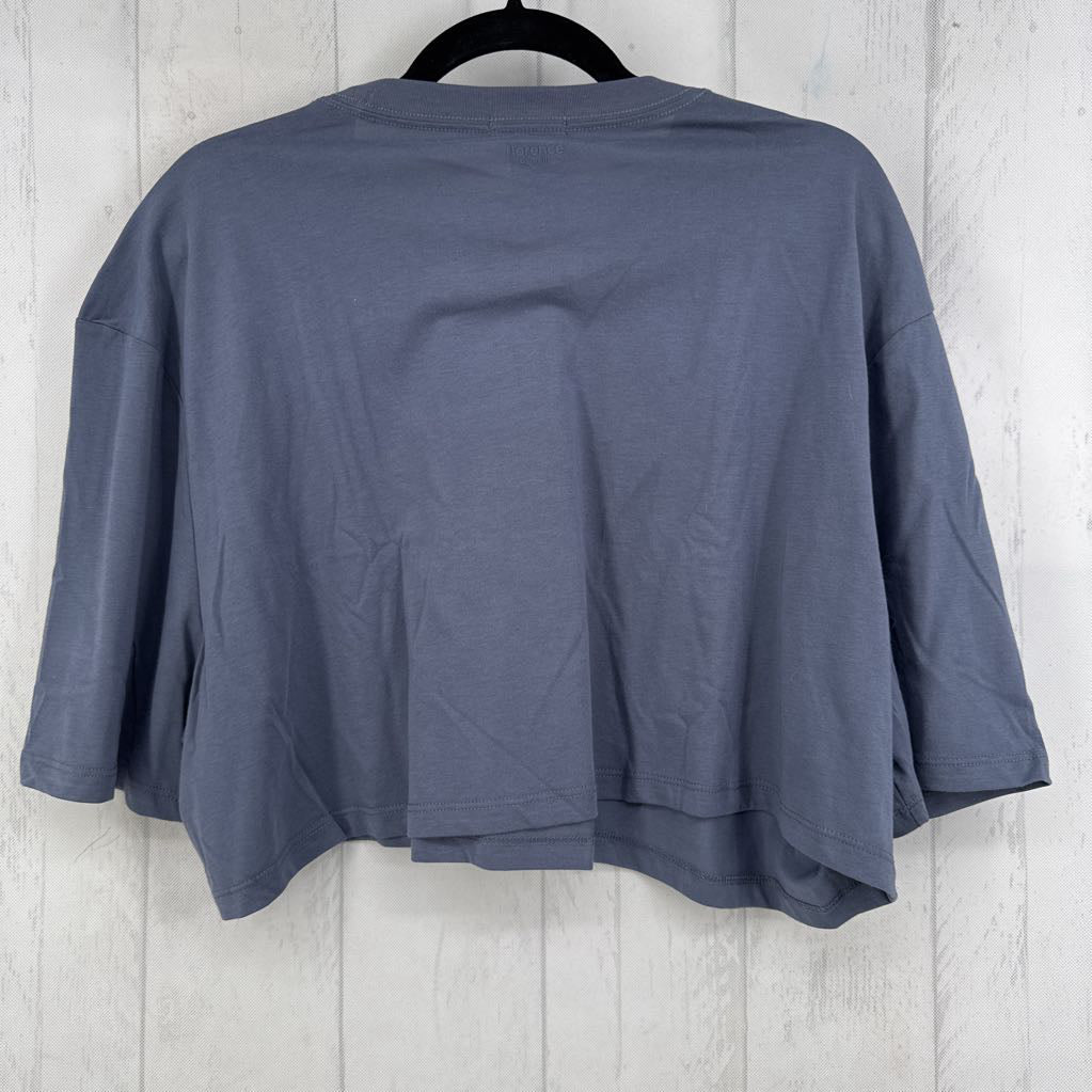 XXL crewneck s/s crop tee