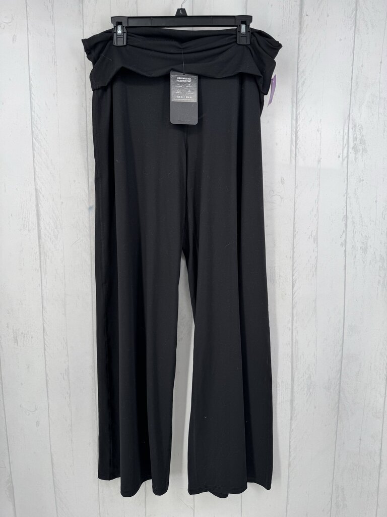 R75 XL hi-waisted fold over pant