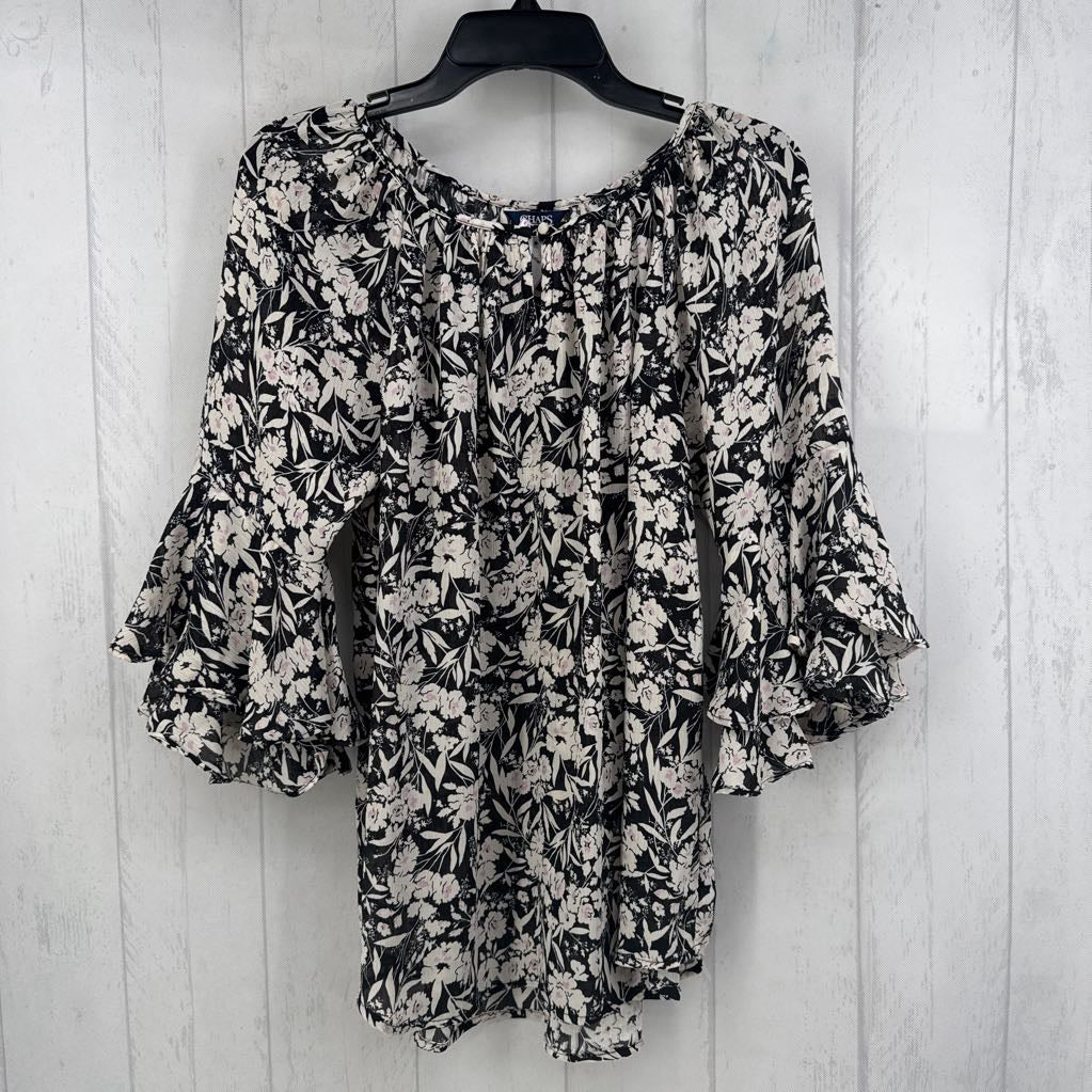 M flo print flutter slv top