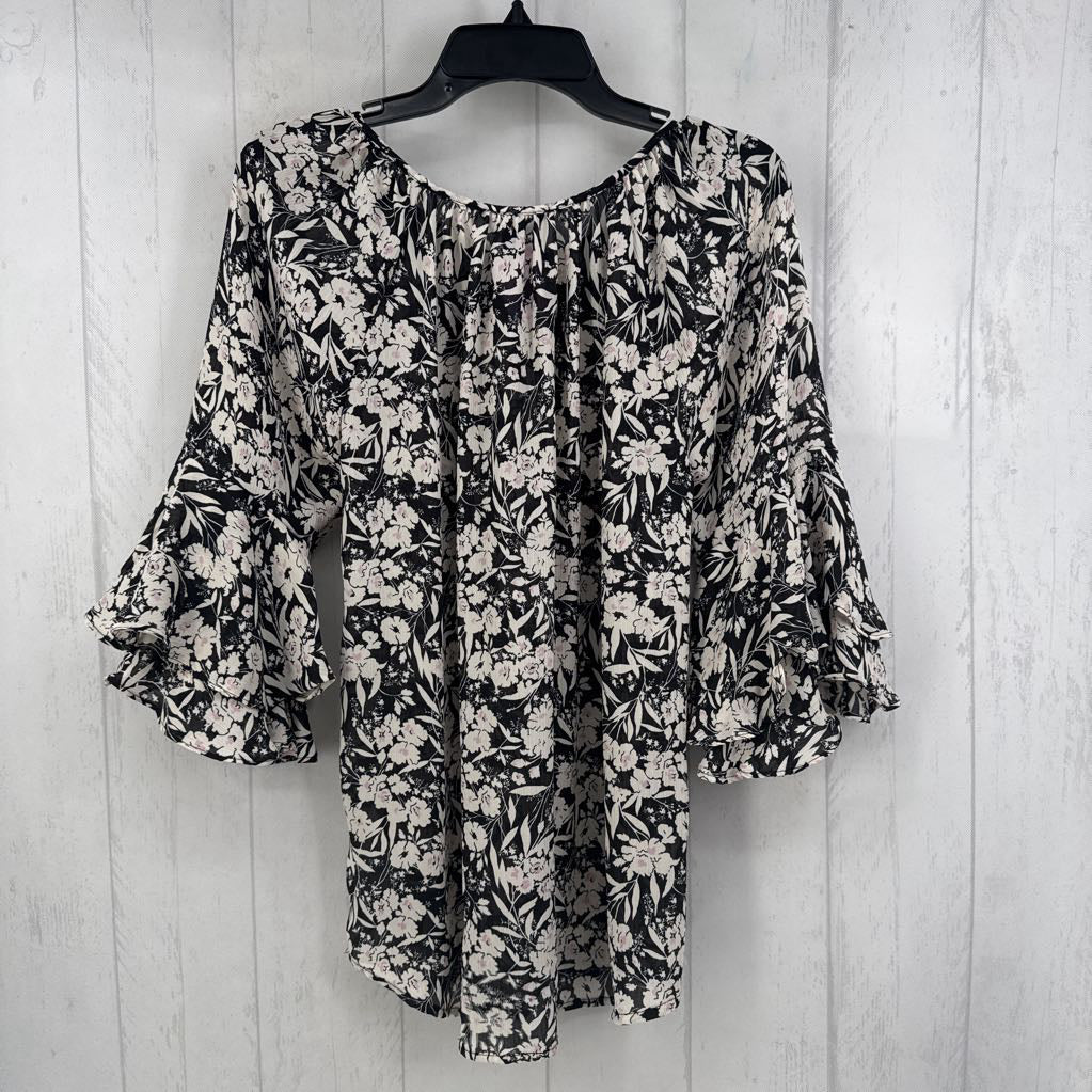 M flo print flutter slv top