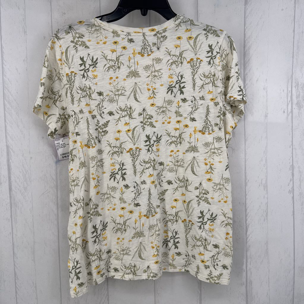 M flo print s/s tee