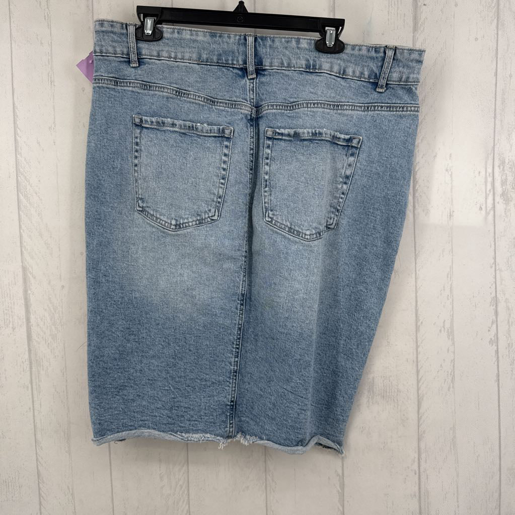 16 jean skirt