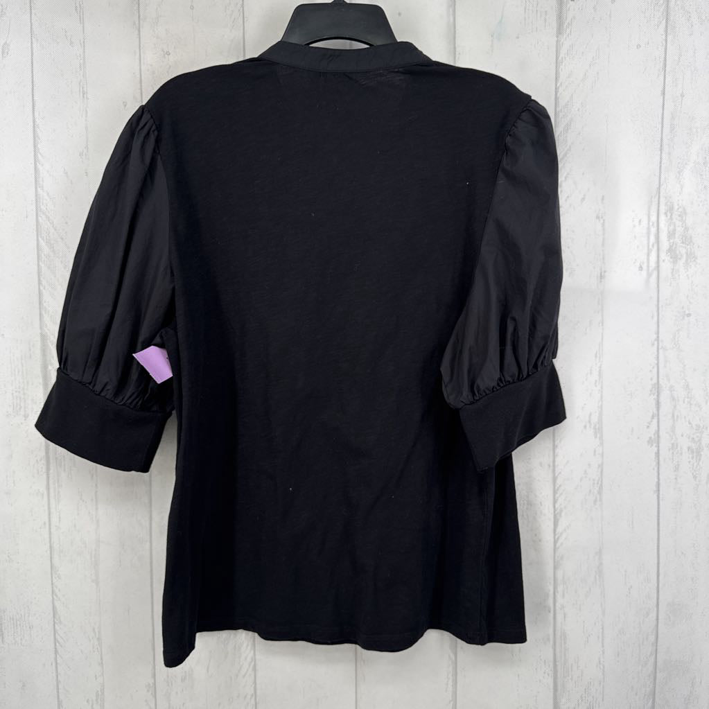 XL 1/2 button down s/s top