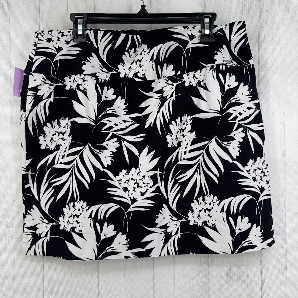 XXL flo print skort