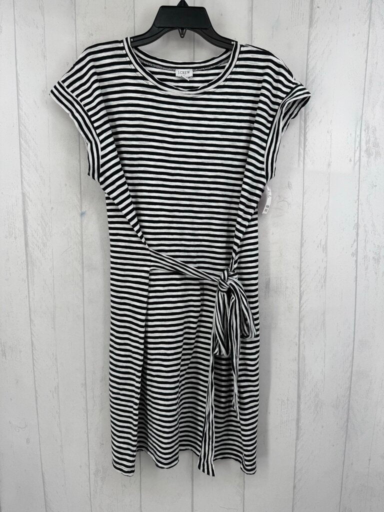 L striped s/s t-shirt dress