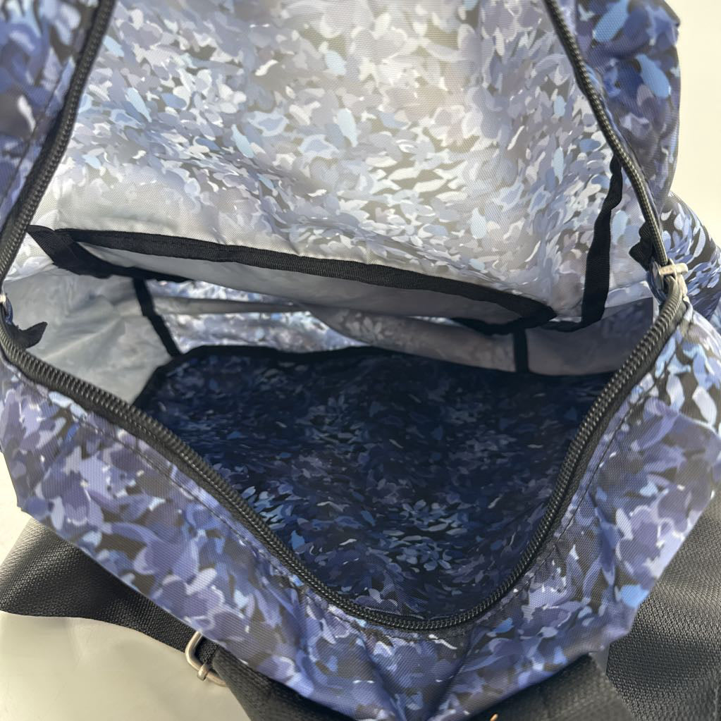 printed nylon backpack
