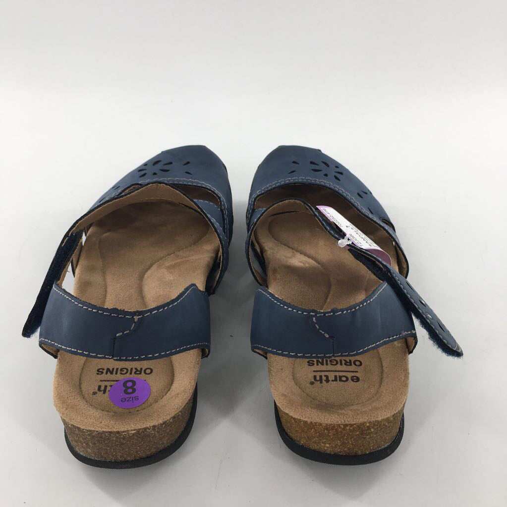 8 leather cut-out walking shoe