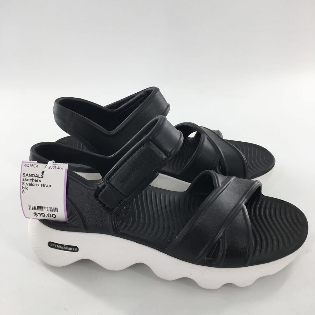 8 velcro strap foamies sandal