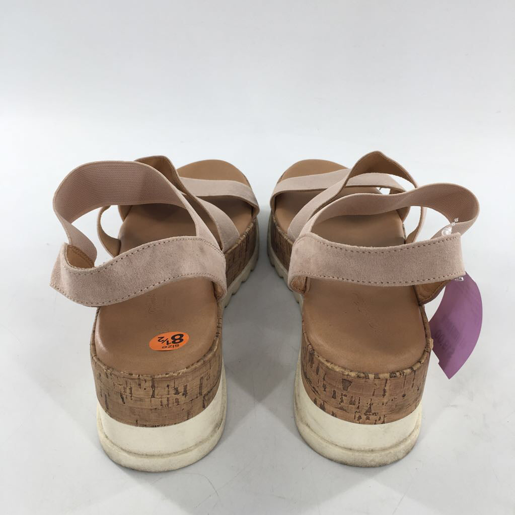 8.5 velcro strap wedge heel sandal