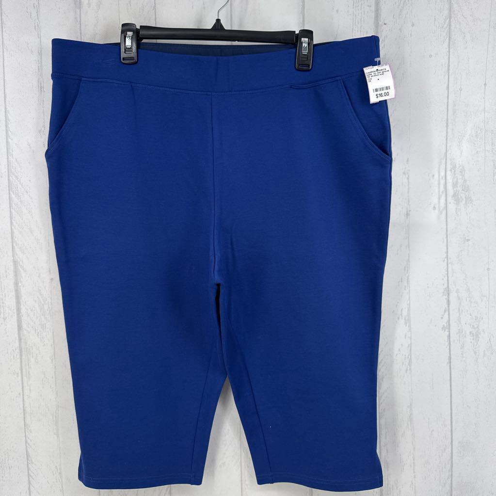 22 stretch knit capri