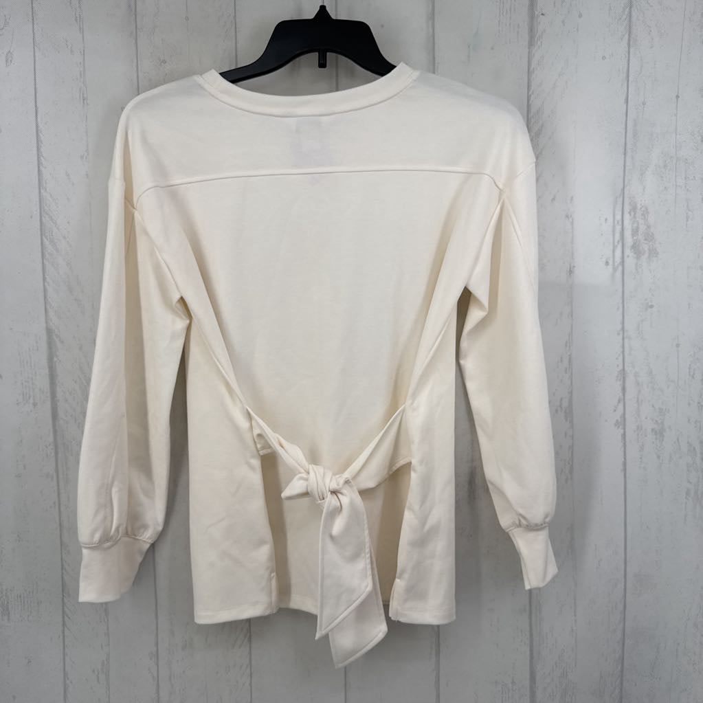 L tie back l/s top