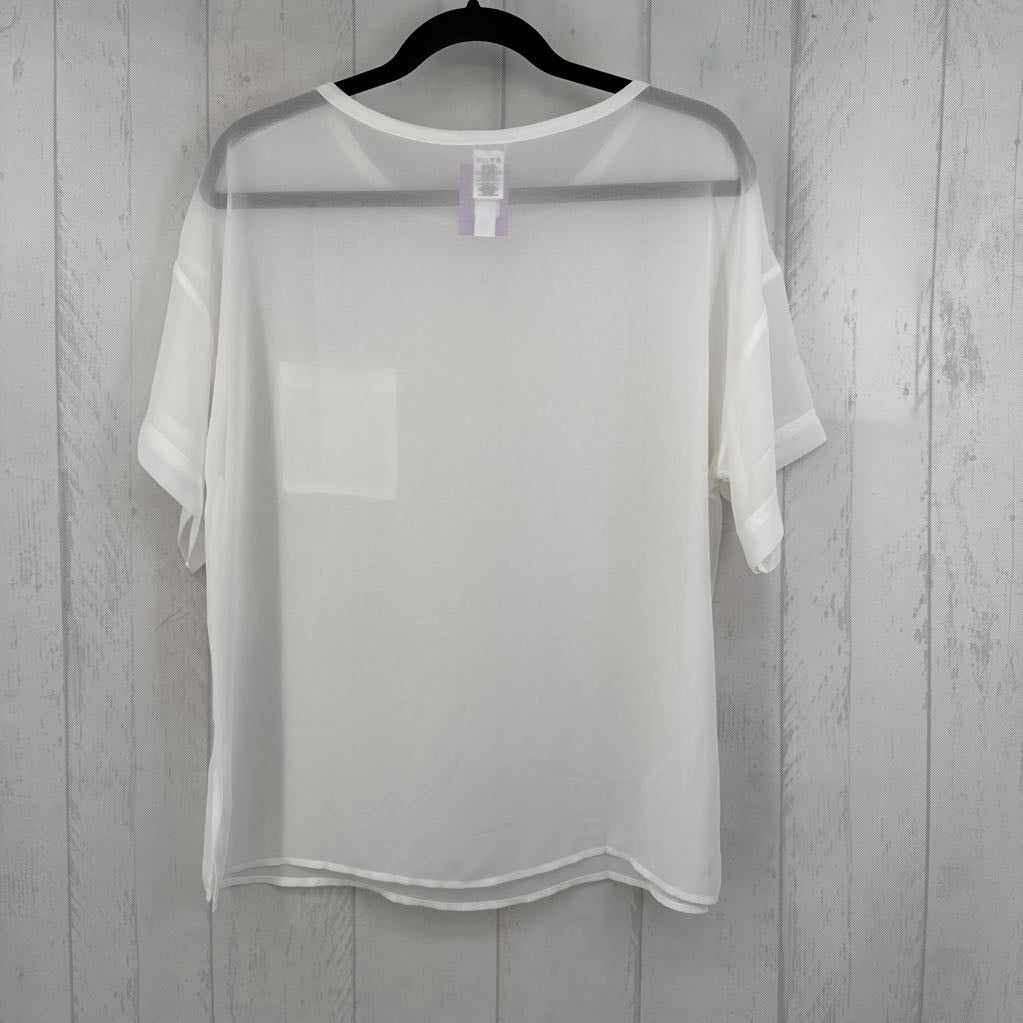 M sheer s/s top